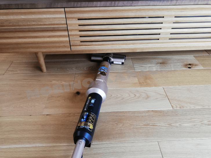 f:id:ownhome:20190925115831p:plain 家具下もある程度は掃除できる