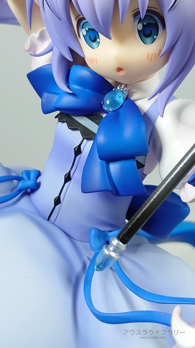 ご注文は魔法少女ですか？　フィギュア　チノ　開封済み　/M5 魔法少女チノ フィギュア 初版 説明書付き ご注文はうさぎですか？