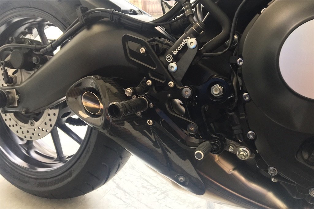 Xsr900 中華バックステップの分解整備 ゆっくり急げ