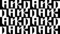 [さかさま文字]LiGHTDAｒK2