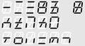 [さかさま文字]漢数字1
