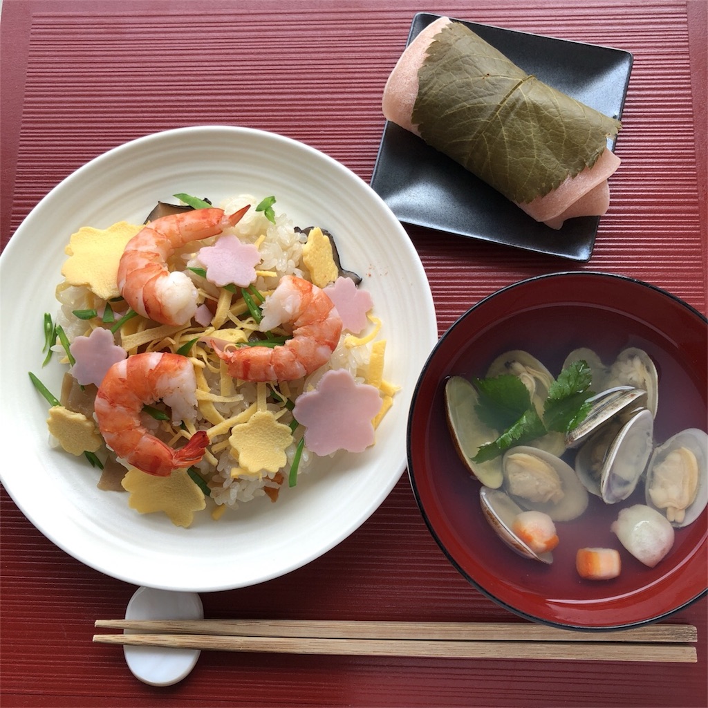 レポート ひな祭り祝い膳 食育教室 おやこキッチン