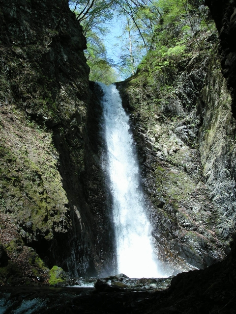 一段目の妙蓮の滝