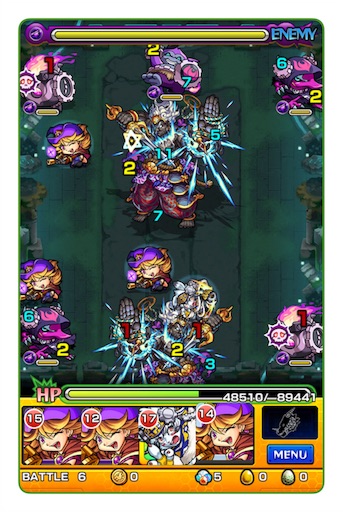 神獣の聖域 ガラゴーラ1 森厳なる神獣の聖所 穢れゆく冥闇 モンストリアルタイム攻略 17 10 30 Yoshicaよしか