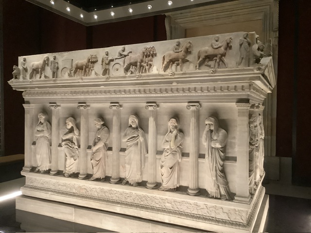 トルコ　イスタンブール考古博物館 11月13日のブログ「イスタンブール考古学博物館、トルコ