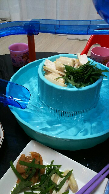 ローリングそうめんコースター