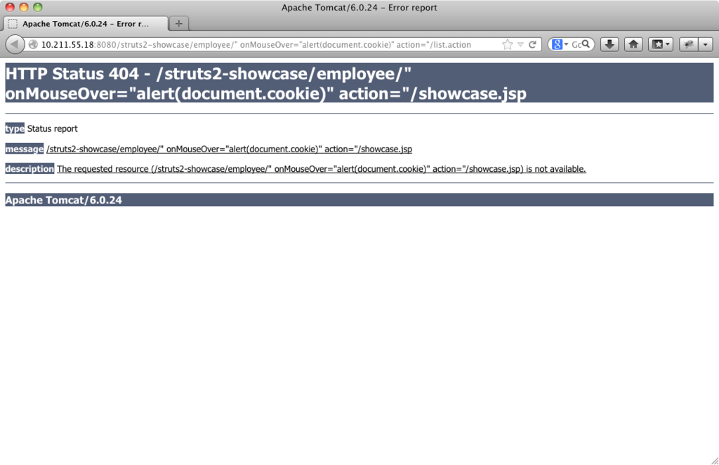 Struts2で S Url を使う際のxss混入 ろば電子が詰まつてゐる