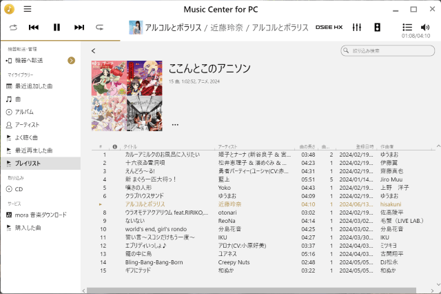 ここんとこのアニソンs