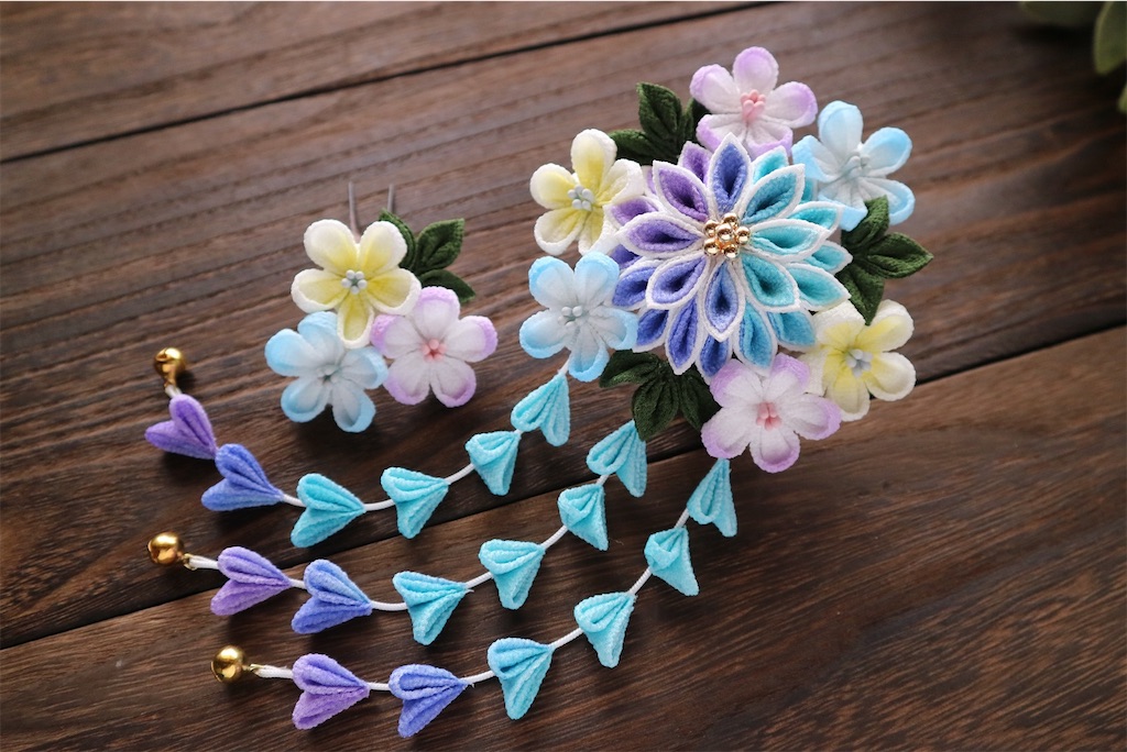 アレンジパーツつまみ花｜アレンジパーツ・つまみ花 | ♡mayu♡