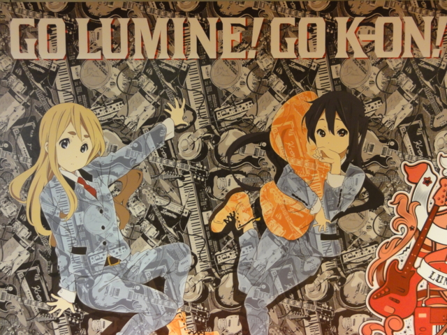 LUMINE×けいおん！コラボに行ってきた - 舞台探訪総研 聖地巡礼