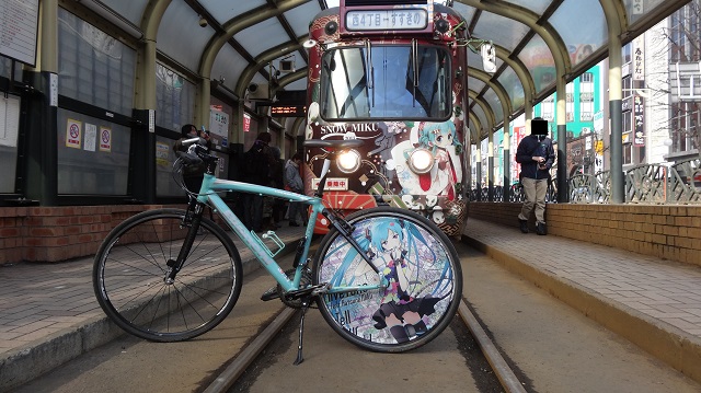 Bianchiで初音ミクの痛チャリを作ったので工程をまとめてみた