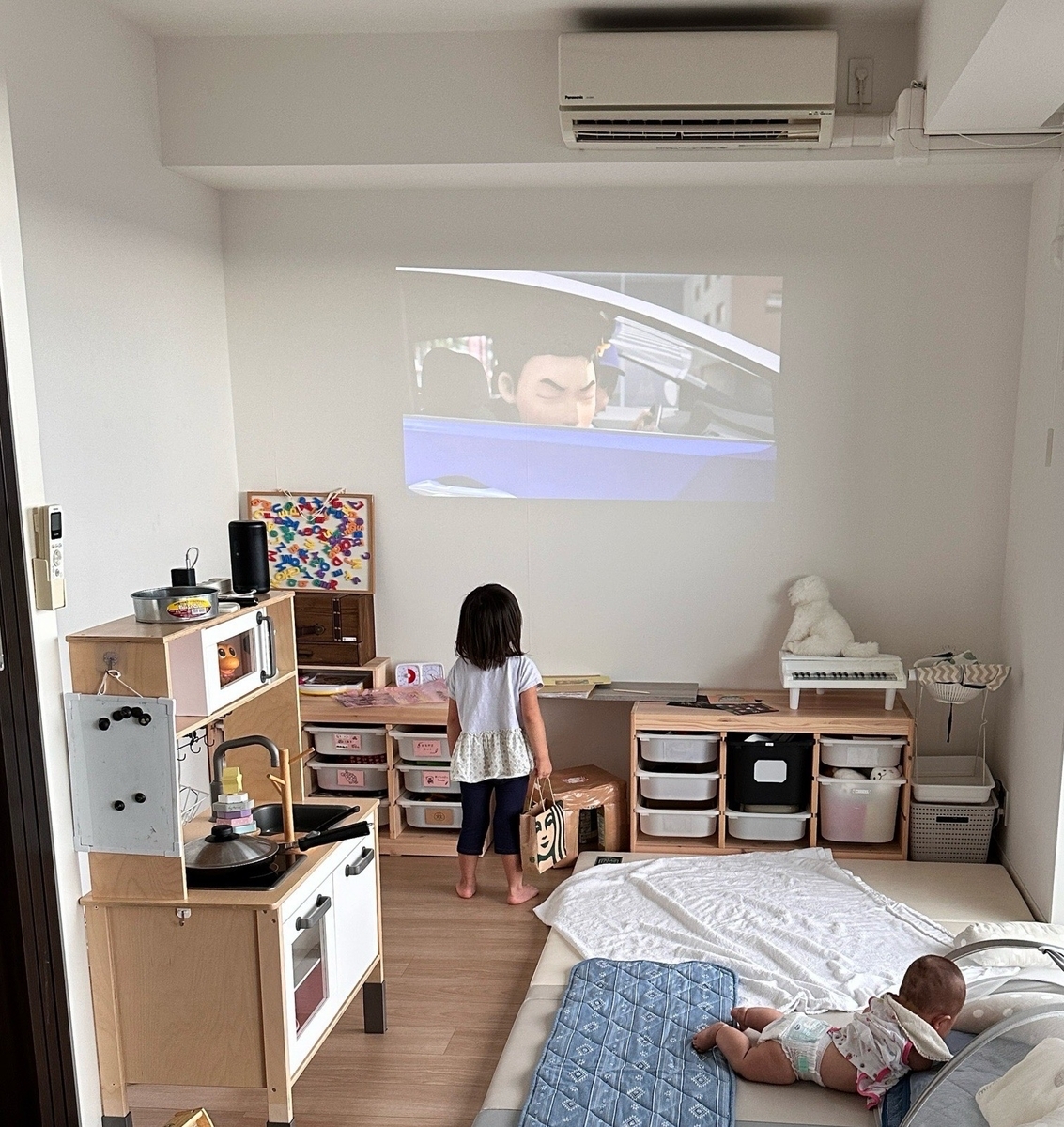 SMÅSTAD スモースタード ロフトベッド, ホワイト ペールピンク/デスク付き 引き出し3段付き, 90x200 cm - IKEA