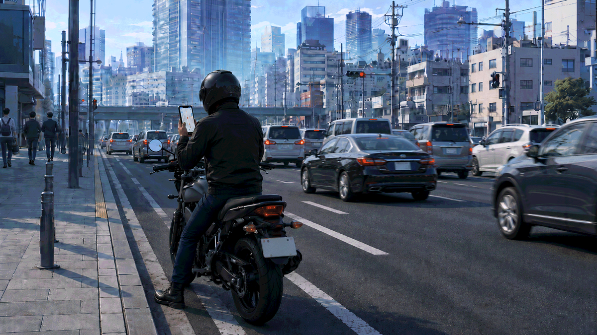 都内バイク停められない問題