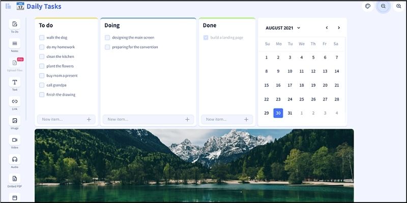 PageOn ダッシュボード画面