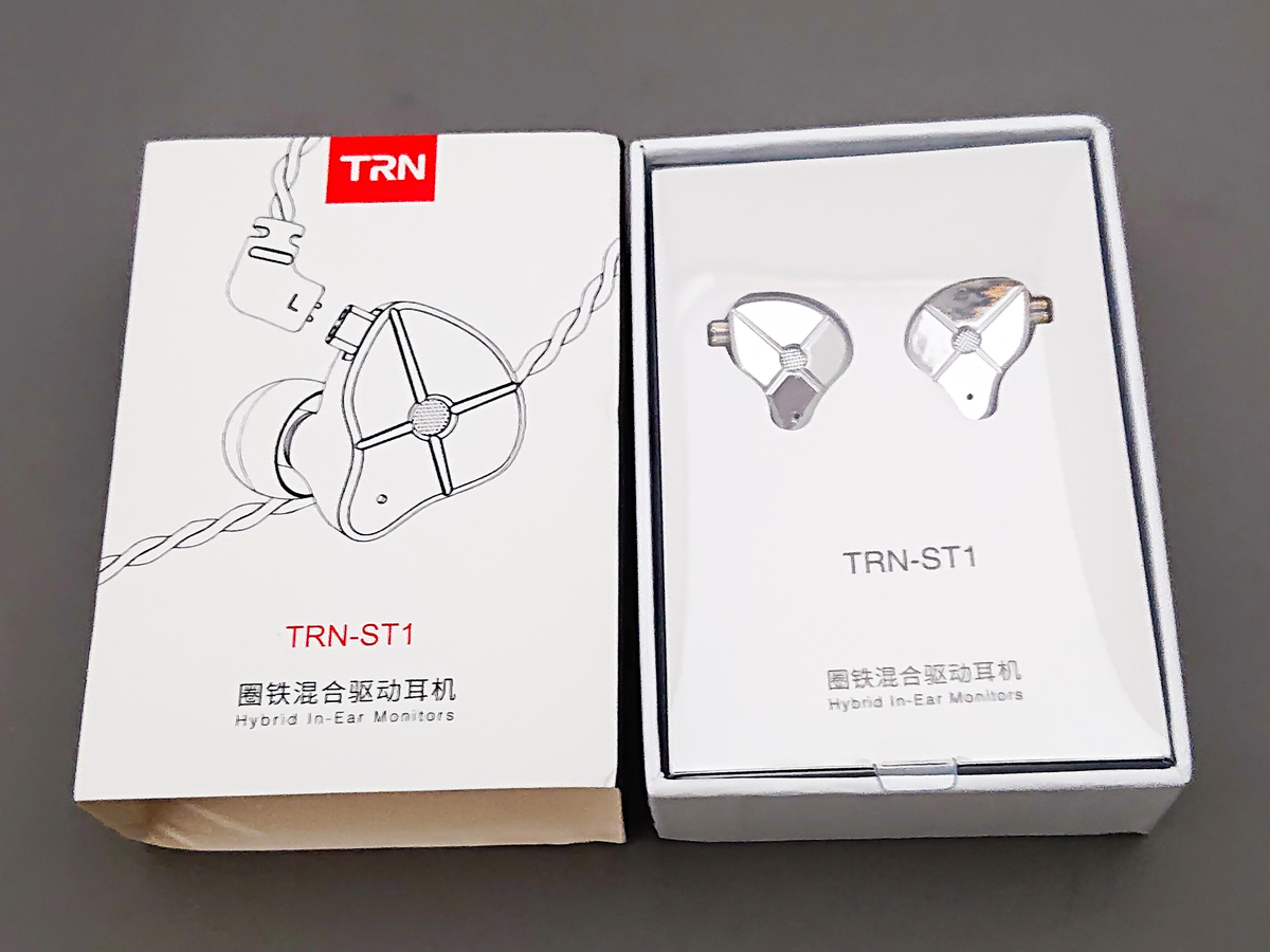 レビュー】TRN ST1（中華イヤホン）品質に難ありですが、V10を彷彿と