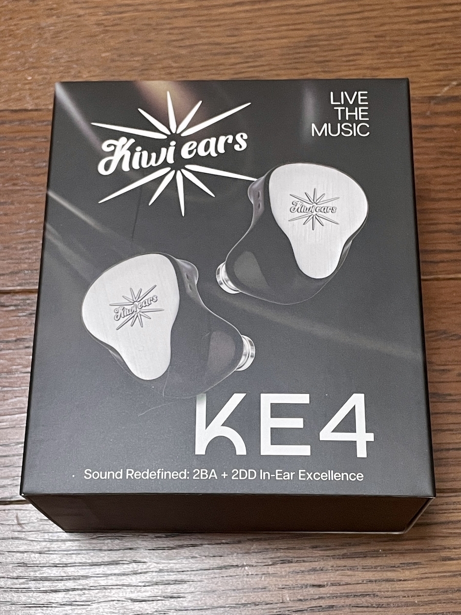 Kiwi Ears KE4 Completely Redesigned 2DD+2BA Hybrid IEM Hifi