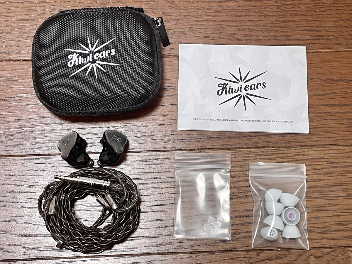 Kiwi Ears KE4 Completely Redesigned 2DD+2BA Hybrid IEM Hifi