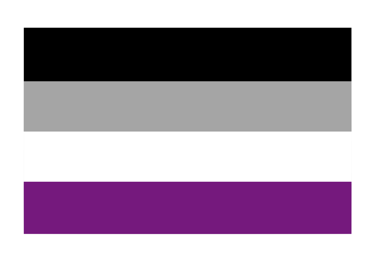 Asexual フラッグ