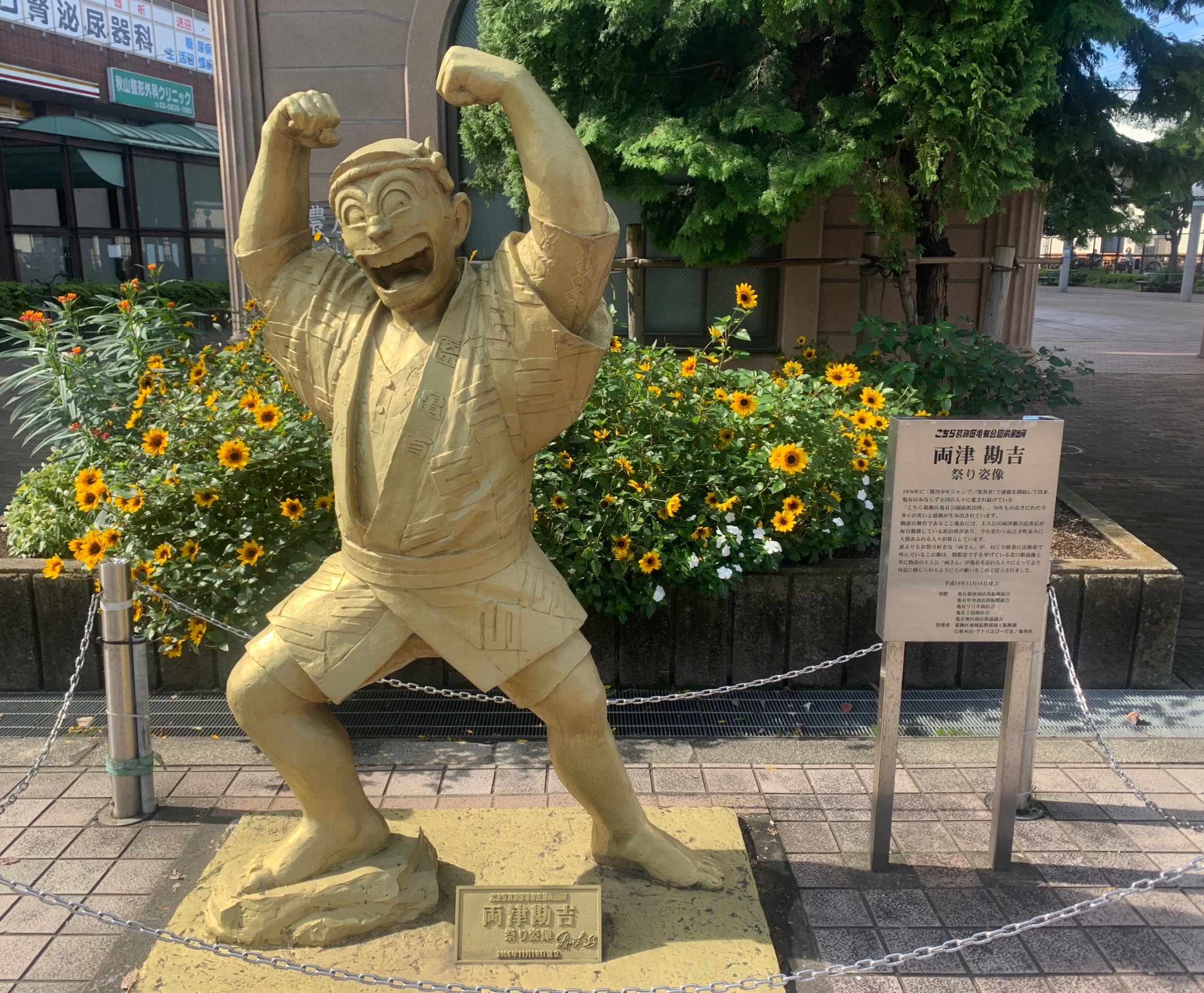 レア 亀有駅 北口前 両津勘吉 亀有中央 タペストリー のぼり 旗 レア 亀有駅 北口前 両津勘吉 亀有中央 タペストリー のぼり 旗