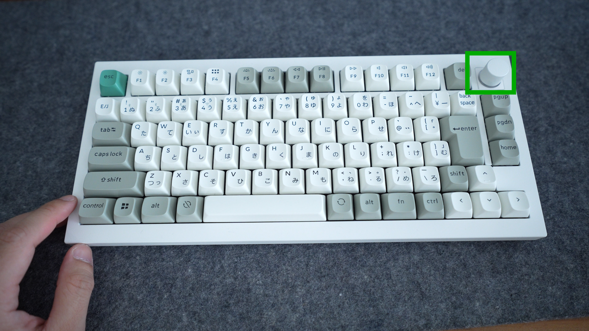 keychron Q1 max JIS 日本語配列 白 赤軸 Keychron Q1 QMKカスタムメカニカルキーボード（日本JIS