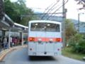 [長野][立山黒部アルペンルー]関西電力トロリーバス・扇沢駅