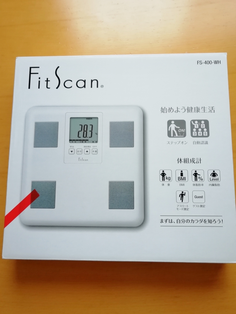 タニタ 体重・体組成計 ホワイト FS-400-WH