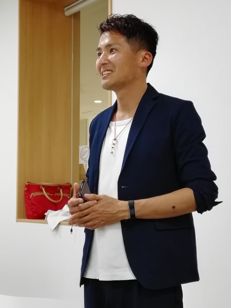 熱く語る きーたんさん