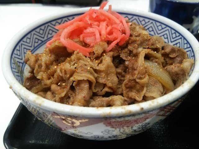 吉野家の牛丼