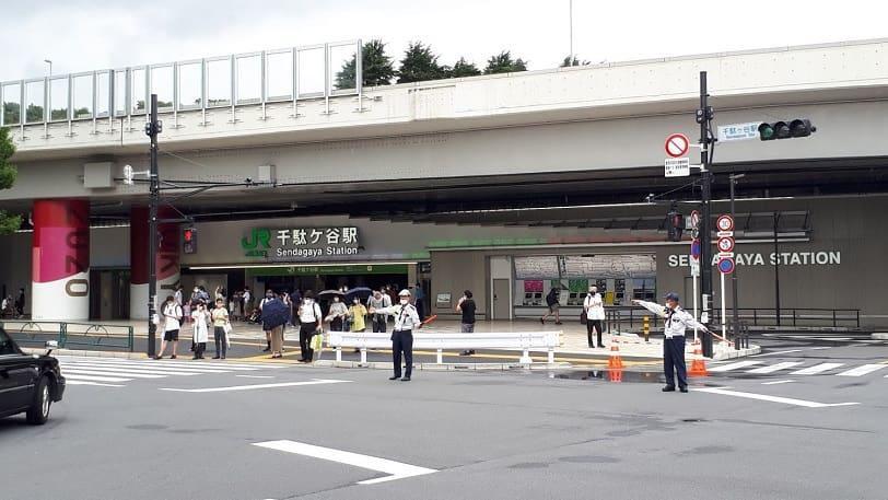 JR千駄ヶ谷駅