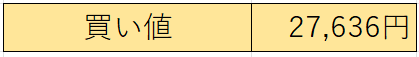 買い値２