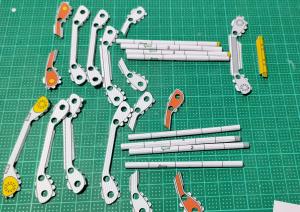 作成中】シュピーゲル号 （1） - 空想科学的紙工作