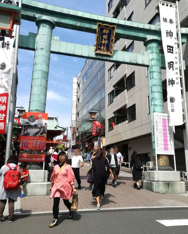 神田明神　鳥居