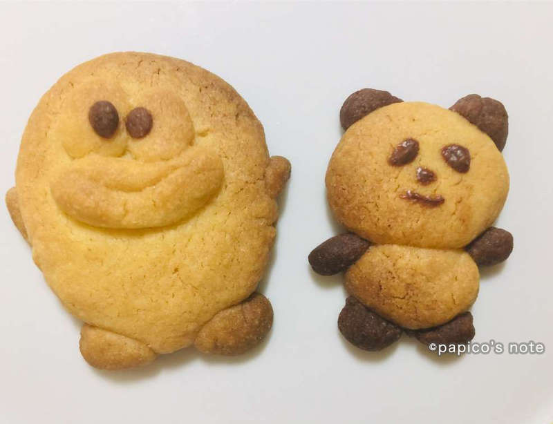 パンダクッキー　パンダとオバケのQ太郎
