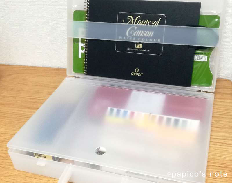 無印良品　自立収納できるキャリーケース・A4用