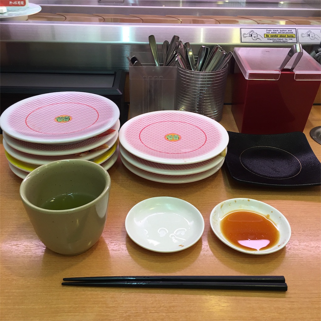 回転寿司で何皿食べる 在宅ワークinアメリカ