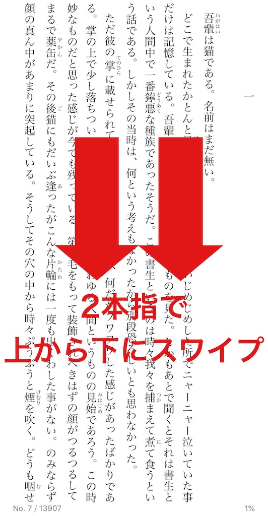図表や挿絵で止まらない！iPhoneの読み上げ機能を使ってKindle本を聴く