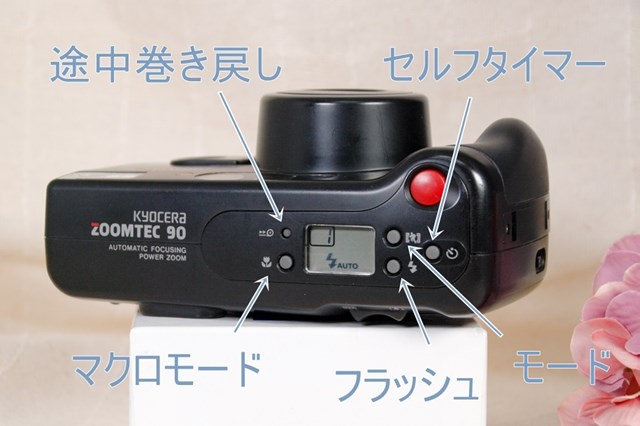バドワイザー　フィルムカメラ　動作確認　未 KYOCERA ZOOMTEC 90の使い方♪ - 〔BLOG〕パピオカメラ