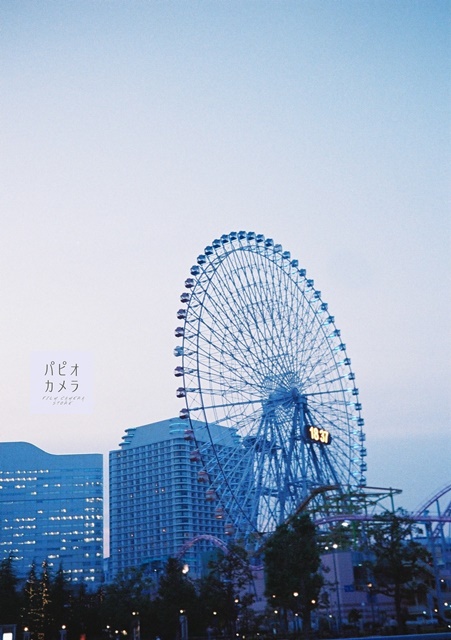 ハーフカメラCanon Demi Sで、横浜夜景撮影 | 使用フィルムUltramax400