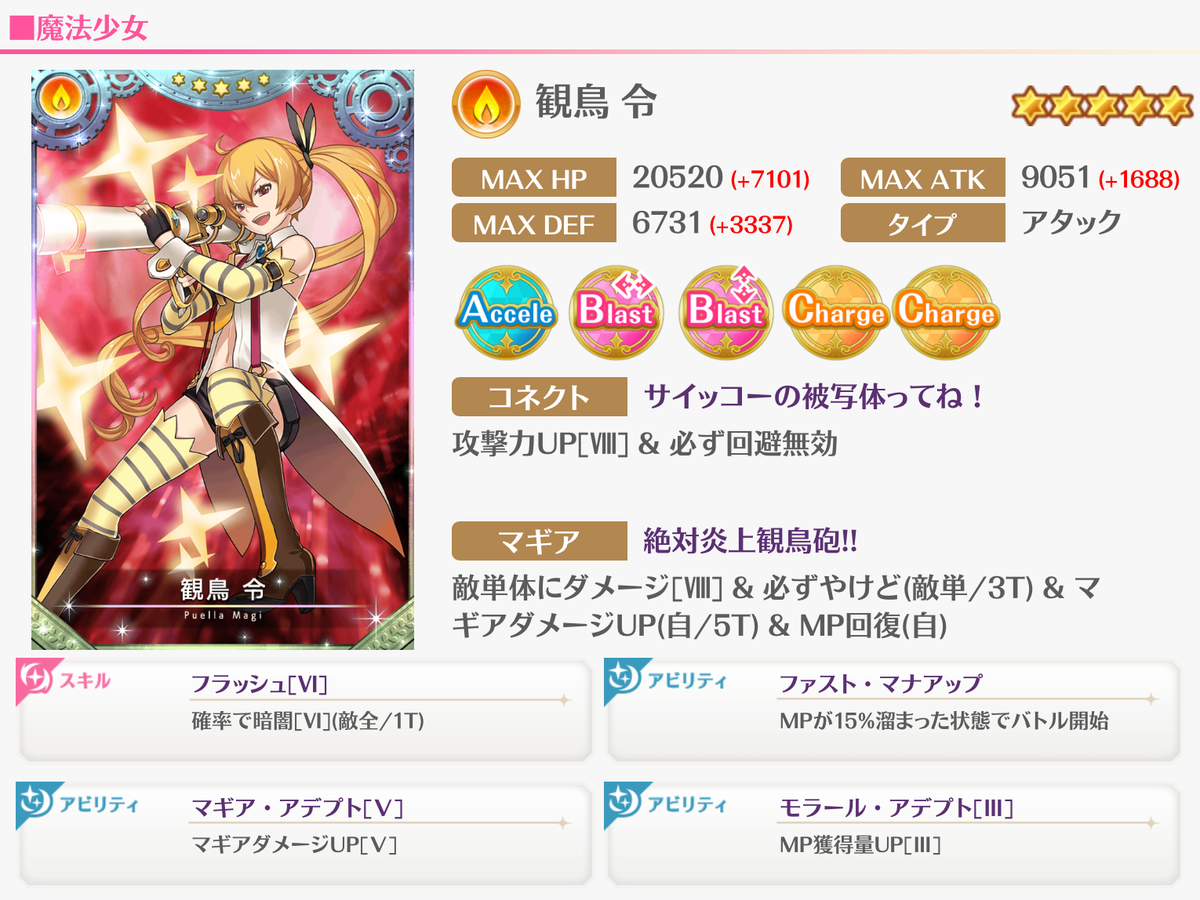 マギレコ 観鳥さんの星5覚醒 ドッペル解放 2021年9月3日の情報まとめ マギアレコードのあるきかた