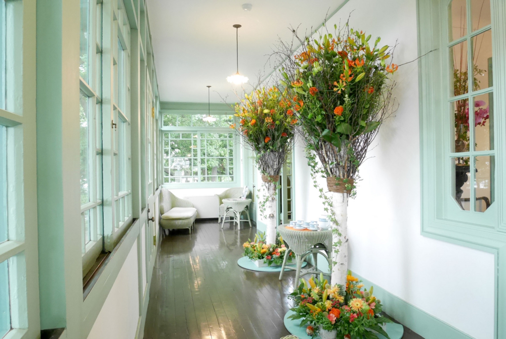 横浜山手西洋館 花と器のハーモニー2016 ブラフ18番館 花が好き!!