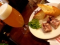 [ベルク][新宿]常陸野ネスト・ヴァイツェンと豆のリエット