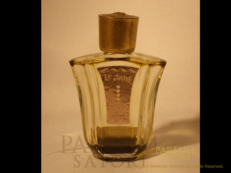 翡翠・ひすい」という名の香水 「le JADE」1923 - パルファン サトリの