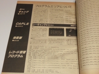 MSXマガジン 1985年5月号 プログラムエリア - Triple Multiple