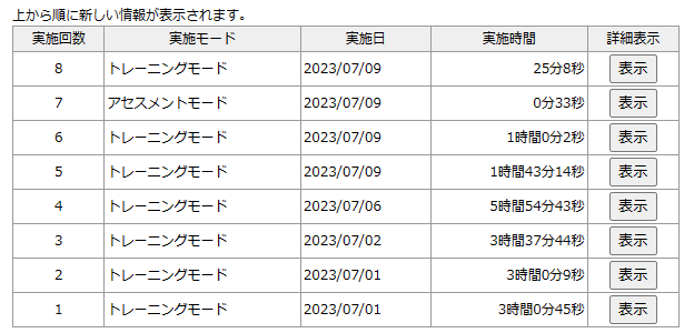 DX検定学習時間