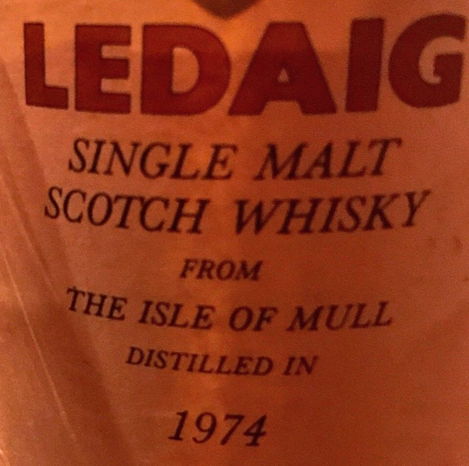 レダイグ 20年 1974 - 琥珀色の研究 －A Study in Amber－