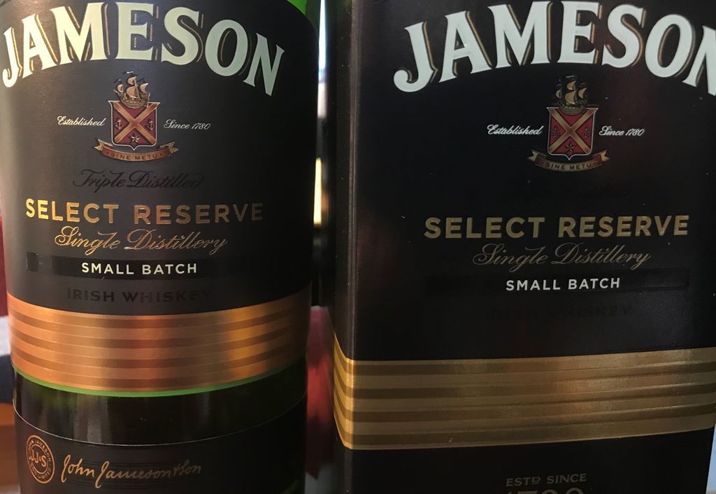 アイリッシュ　ジェムソン　JAMESON ウイスキー　旧ラベル　オールドラベル