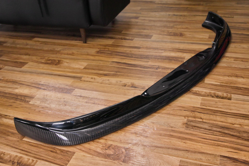 艶消黒！BMW E46 Mスポーツ リップスポイラー PU HM型