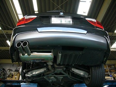 アーキュレーステンレスマフラー（BMW E91ツーリング） - グランド