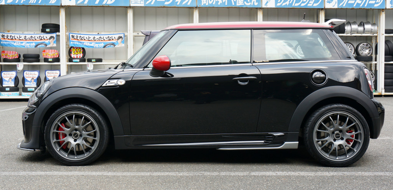 【美品】ジオミックGIOMIC BMWミニクーパー鍛造ホイール　ミシュランPS4 美品】ジオミックGIOMIC BMWミニクーパー鍛造ホイール ミシュランPS4