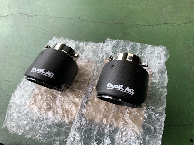 DuelL AG マフラーカッター取付@F60COOPER-S - グランドスラム